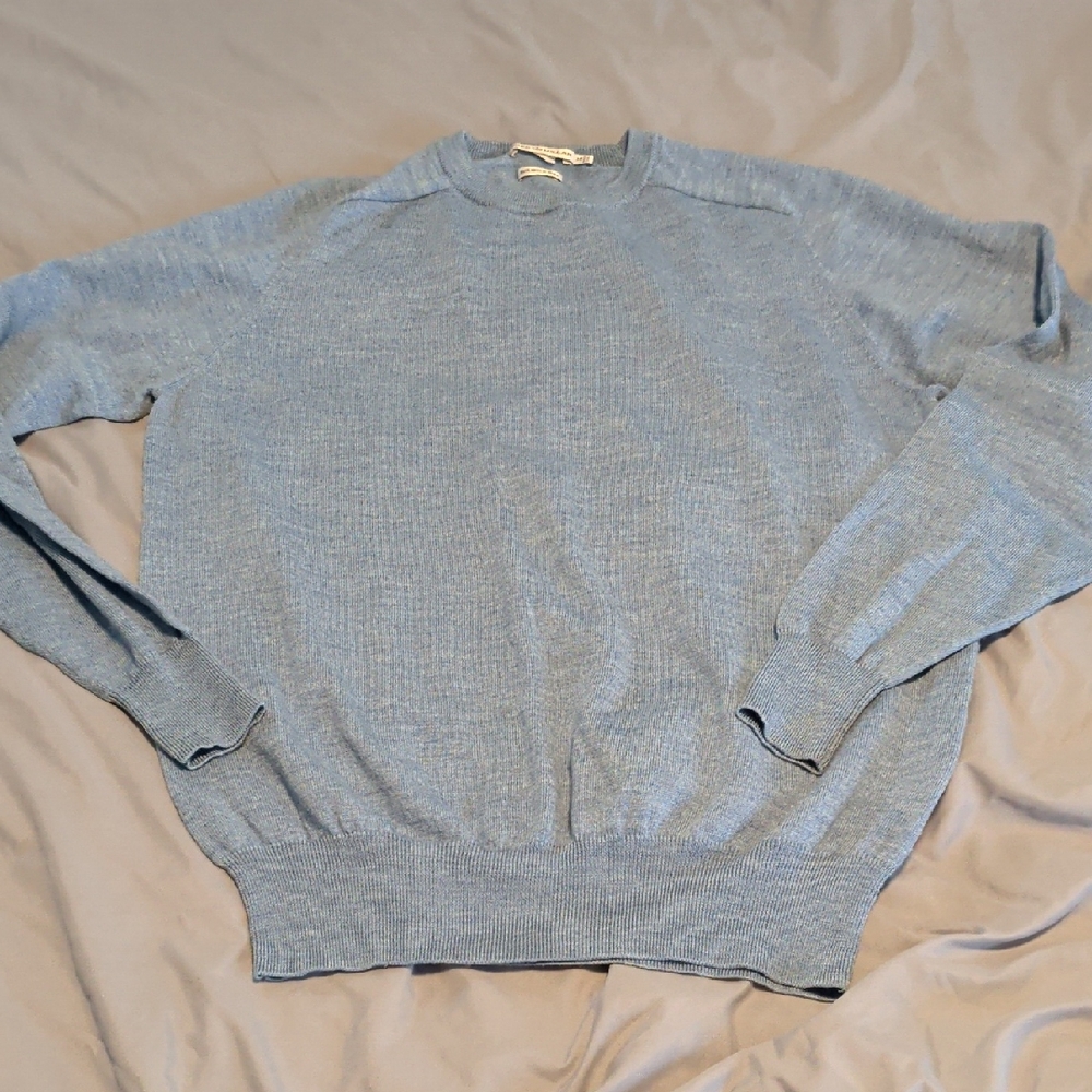 Peter Millar Sky Blue Crewneck Sweater